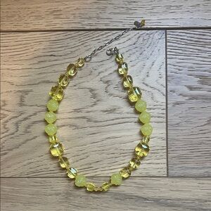 Tarina Tarantino Yellow Crystal Necklace